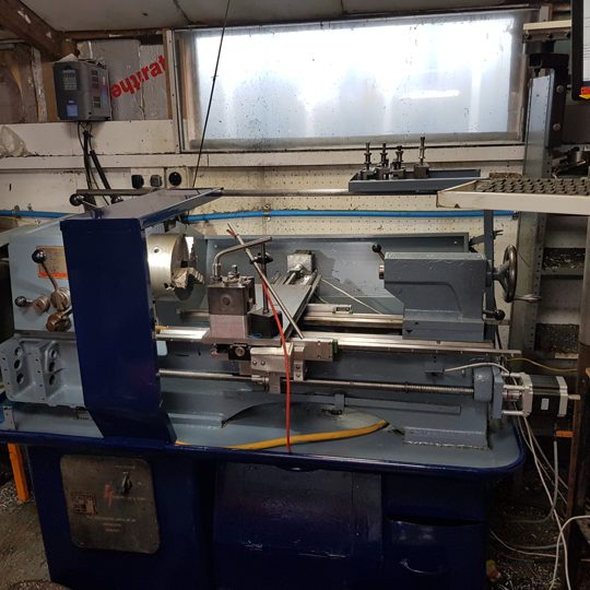 Manual lathe to CNC retrofit